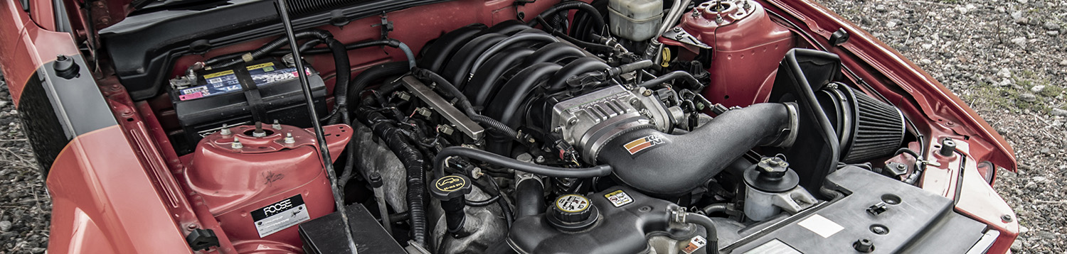 Ford Mustang GT Chip Foose edition engine service