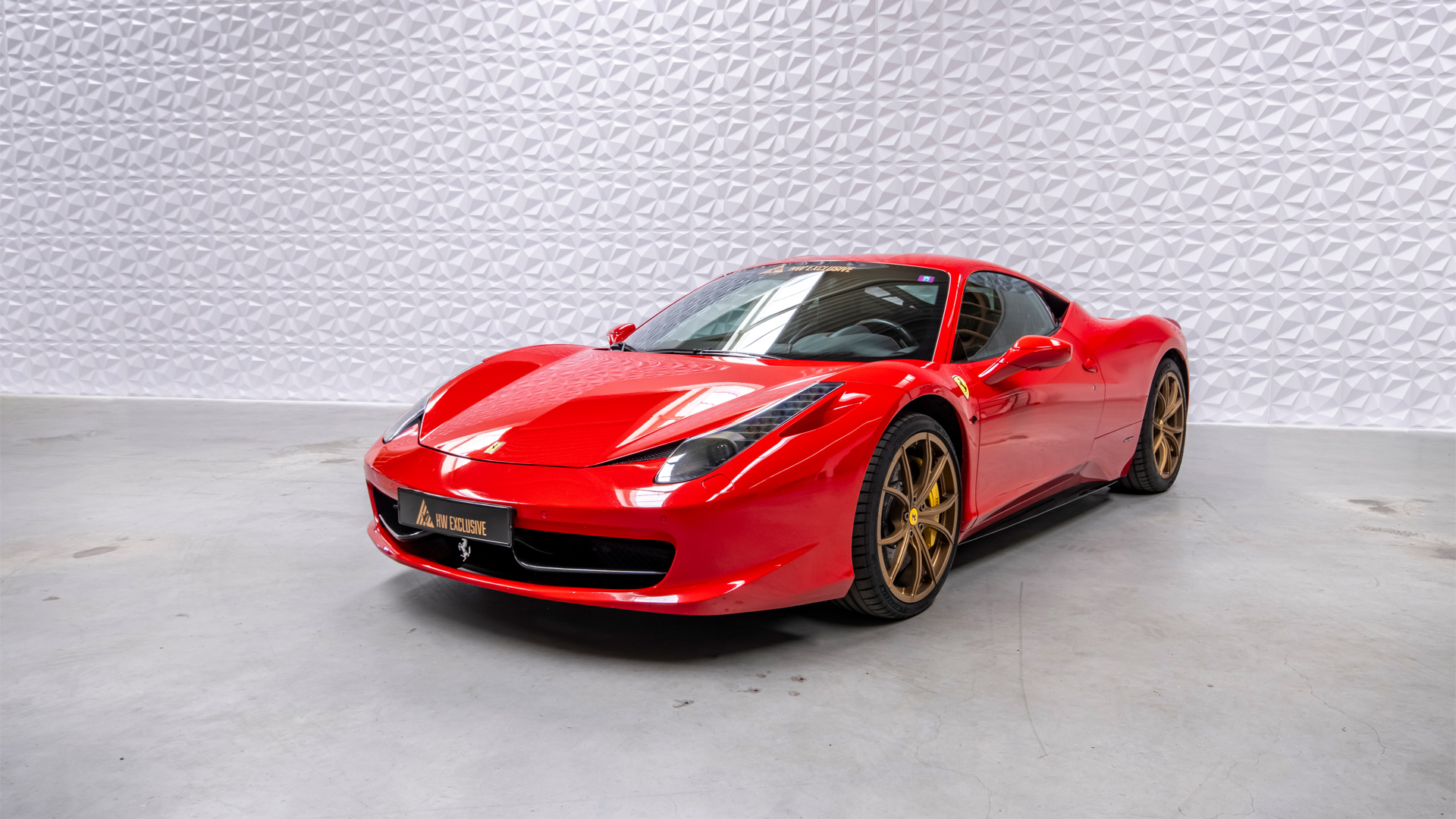 Ferrari 458 Italia dark background