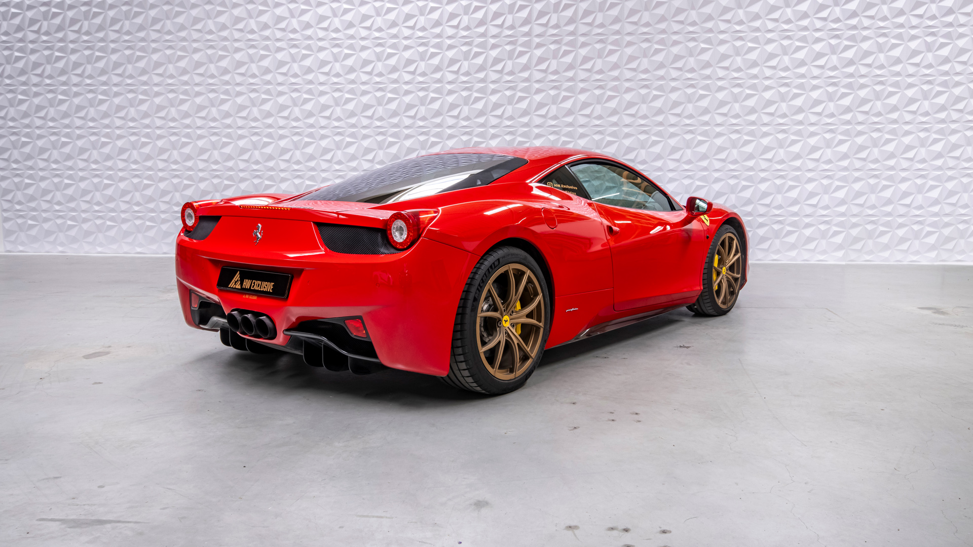 Ferrari 458 Italia dark background