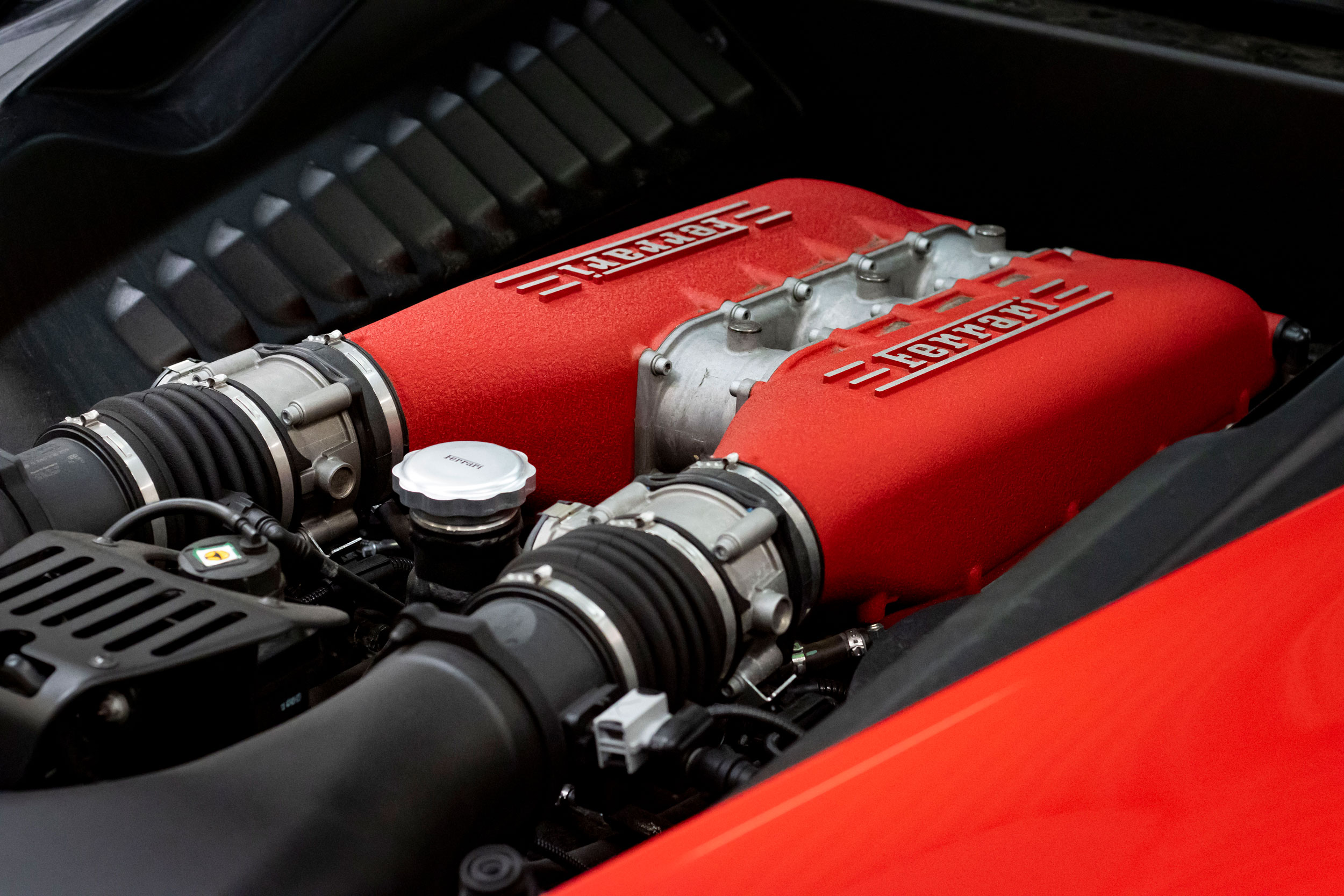 Ferrari 458 Italia dark background