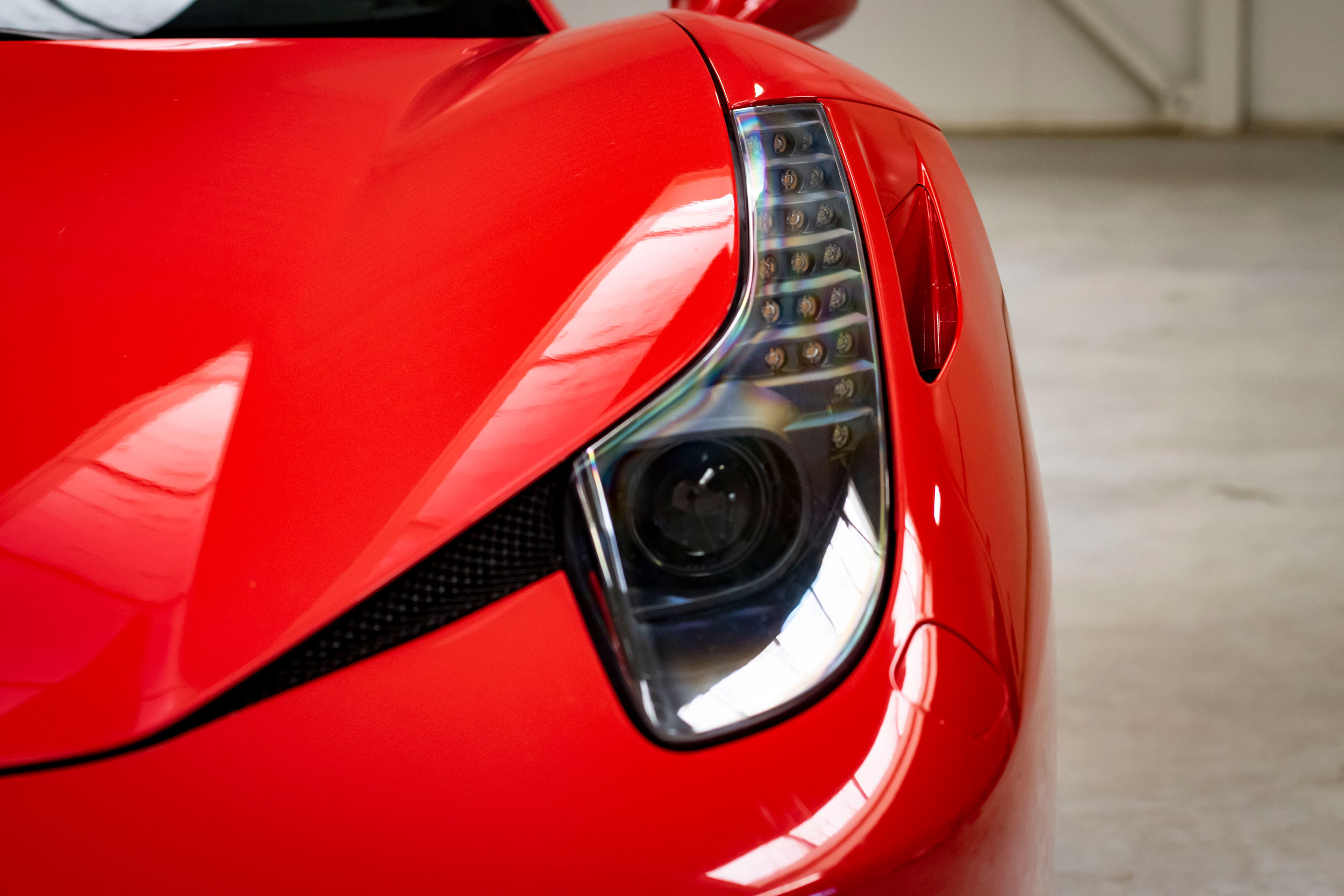 Ferrari 458 Italia dark background