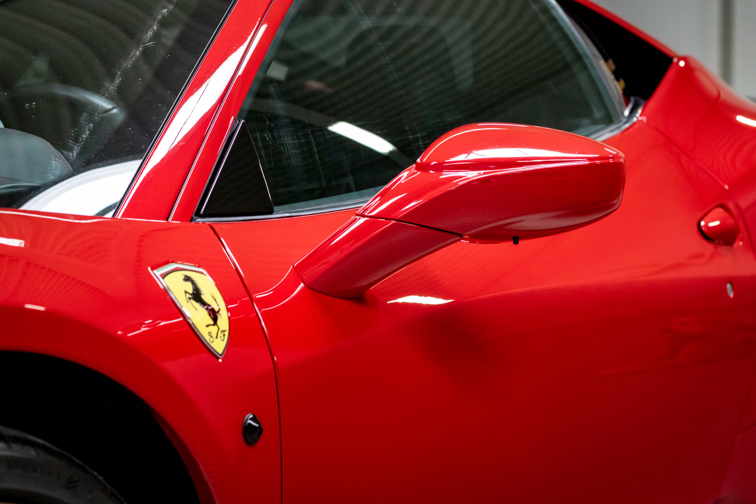 Ferrari 458 Italia dark background